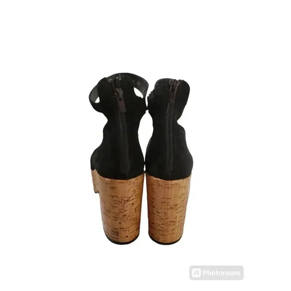 Robert Clergerie Vilgile Velvet Mary Jane's Sandals Size 40 - Picture 3 of 7